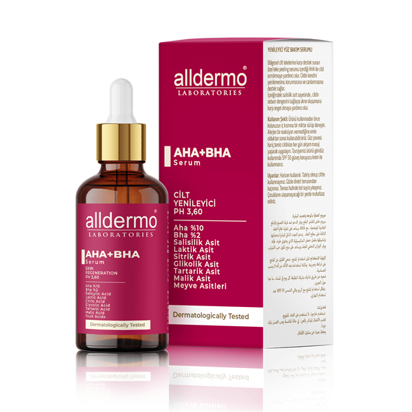 ALLDERMO Alldermo AHA+BHA Cilt Yenileyici Akne Serum 30 ml