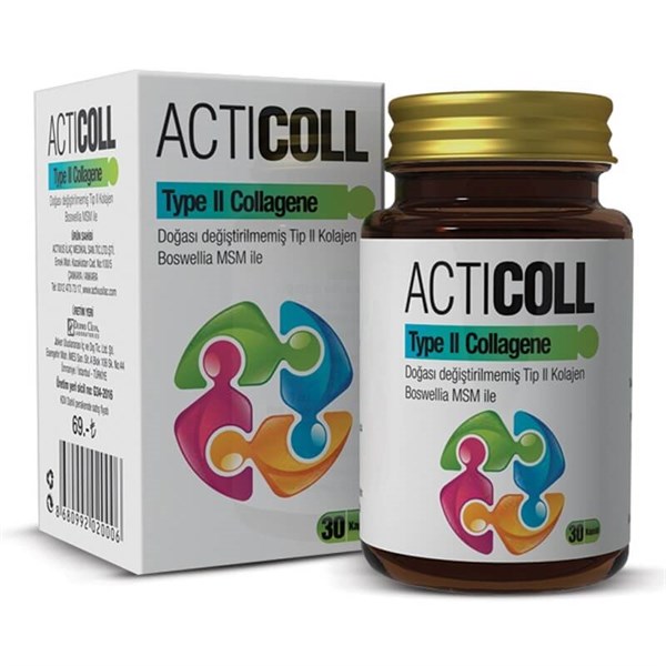 Kuazar Acticoll Type 2 Collagen 30 Kapsül