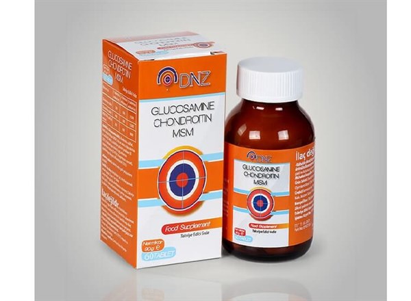 Kuazar Dnz Glucosamine Chondroitin MSM 60 Tablet