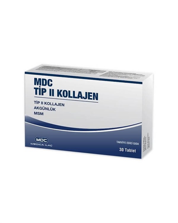 Kuazar MDC Tip II Kollagen 30 Tablet