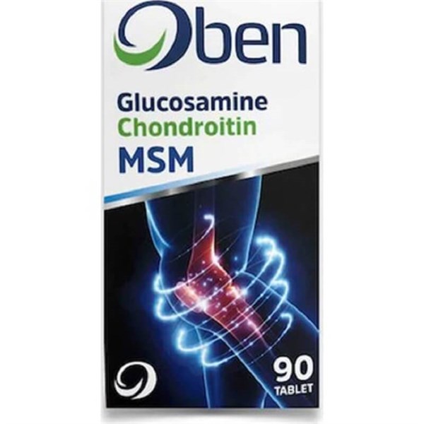 Kuazar Oben Glucosamine Chondroitin MSM 90 Tablet