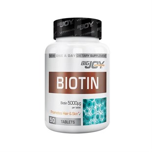 BigjoyBigjoy Vitamins Biotin 5000 Mcg 50 Tablet