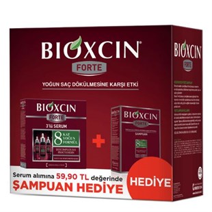 BioxcinBioxcin Forte Serum 3x30ml + Forte Şampuan Set ( Yoğun Saç Dökülmesi İçin Serum + Bioxcin Şampuan Set