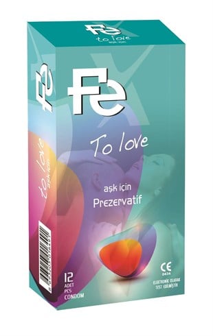 Fe Prezervatif Aşk İçin İnce 12'Li