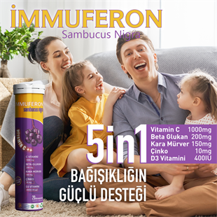 Immuferon Sambucus Nigra 15 Efervesan Tablet