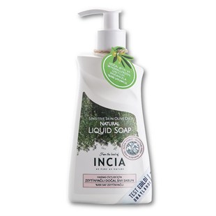 Incia Doğal Sıvı Sabun Zeytinyağlı 250 ml 