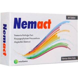 İntrafarma Nemact 30 Tablet