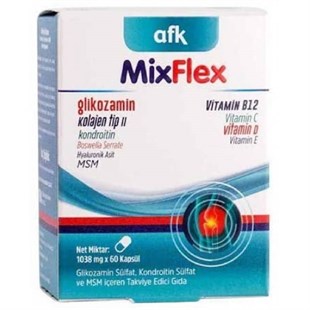Kuazar Afk Mix-Flex Multiflex Plus Glukozamin 60 Kapsül