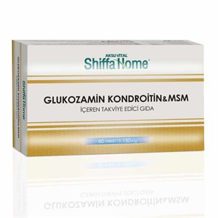 Aksu Vital Glukozamin Kondroitin & MSM 60 Tablet