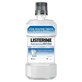 Listerine Advanced White Diş Beyazlatıcı Gargara 500 Ml