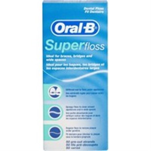 Oral-B Diş İpi Super Floss 50 Adet
